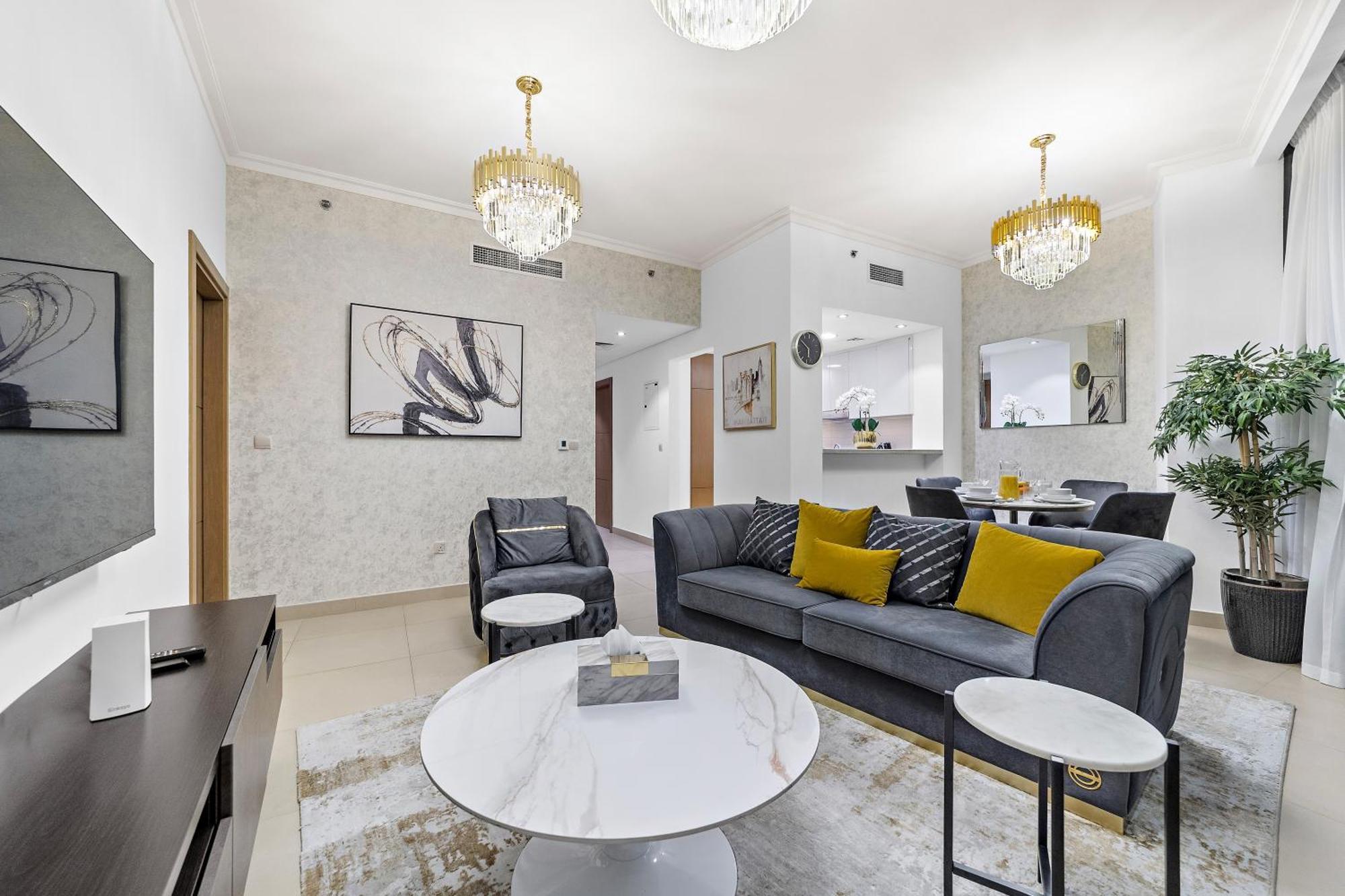 First Class 1b Stylish Downtown Retreat Apartment Dubai